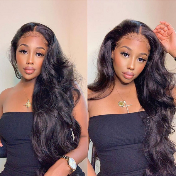 Glueless 13x6 HD Lace Front Wigs Body Wave Melt Skin Wig [13X6BWHD]