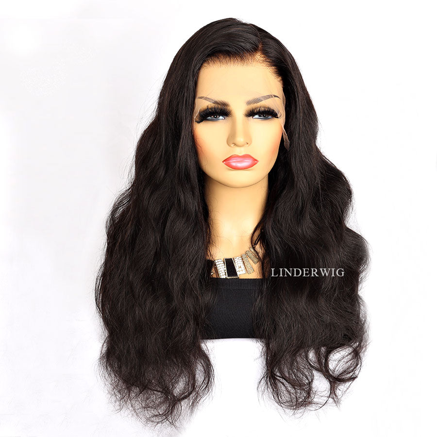 360 HD Lace Wig Glueless Natural Body Wave  Human Hair Wig Lace Wig [360BWHD]