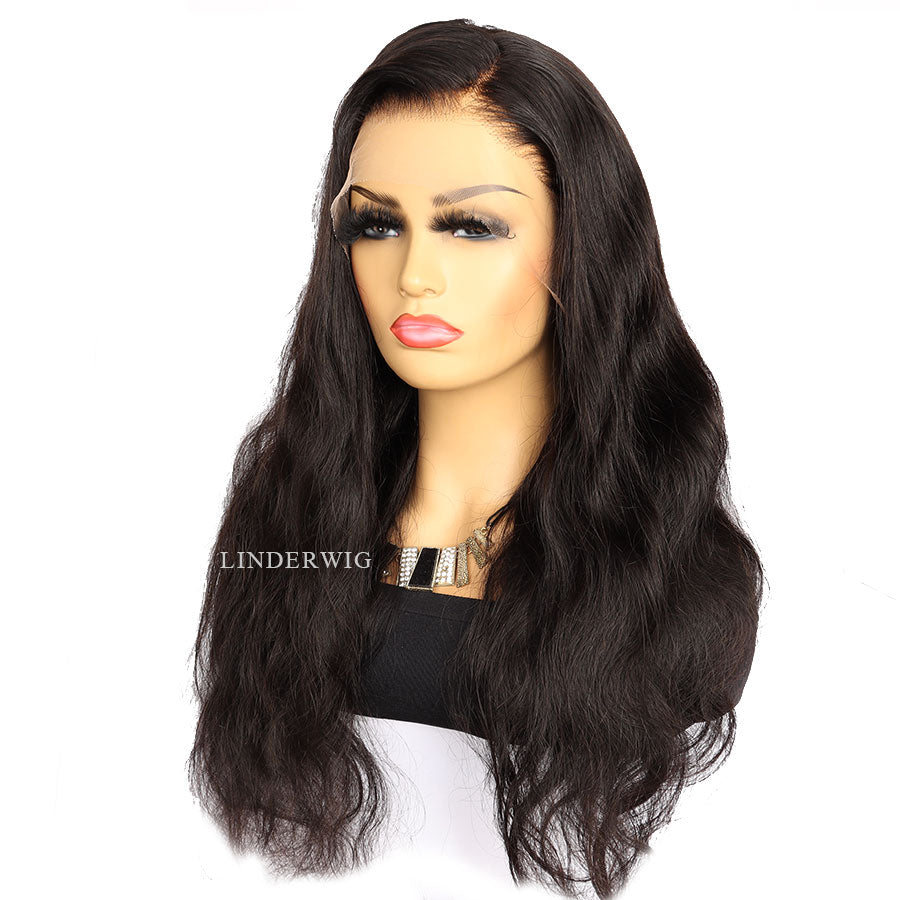 13x4 HD Lace Front Wig Body Wave Virgin Human Hair Melted Skin Wig [13X4FBWHD]