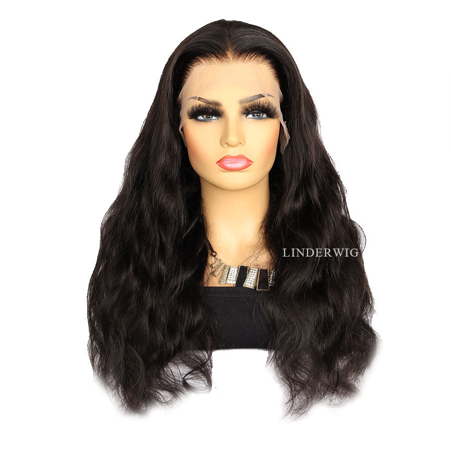 Body Wave 13*4 Full Frontal Lace Wig Brazilian Virgin Human Hair Wigs [13X4FBW]