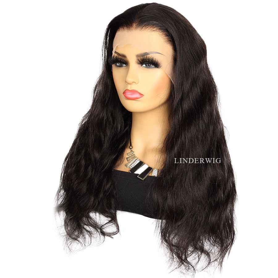 Body Wave 13*4 Full Frontal Lace Wig Brazilian Virgin Human Hair Wigs [13X4FBW]