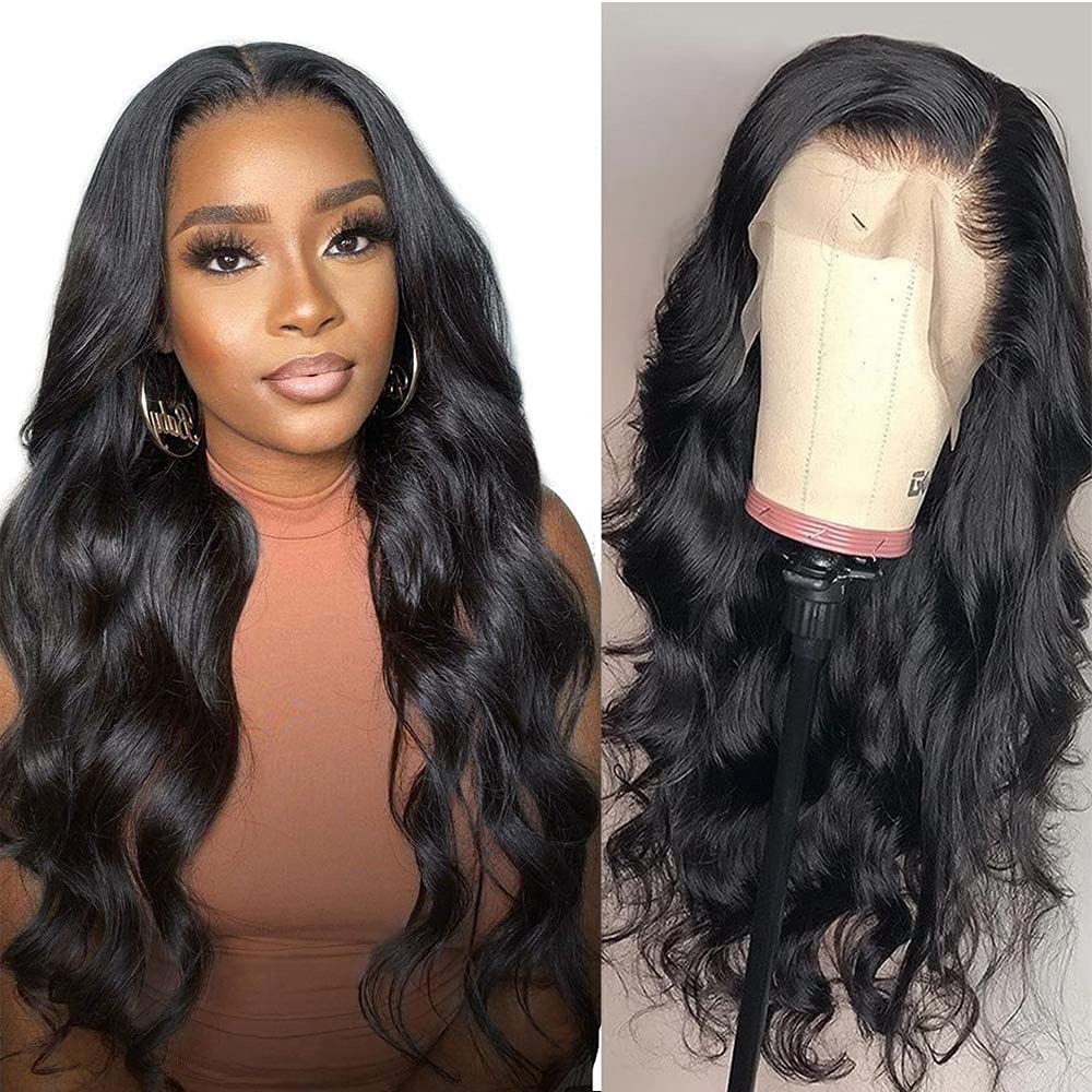 Body Wave 13*4 Full Frontal Lace Wig Brazilian Virgin Human Hair Wigs [13X4FBW]