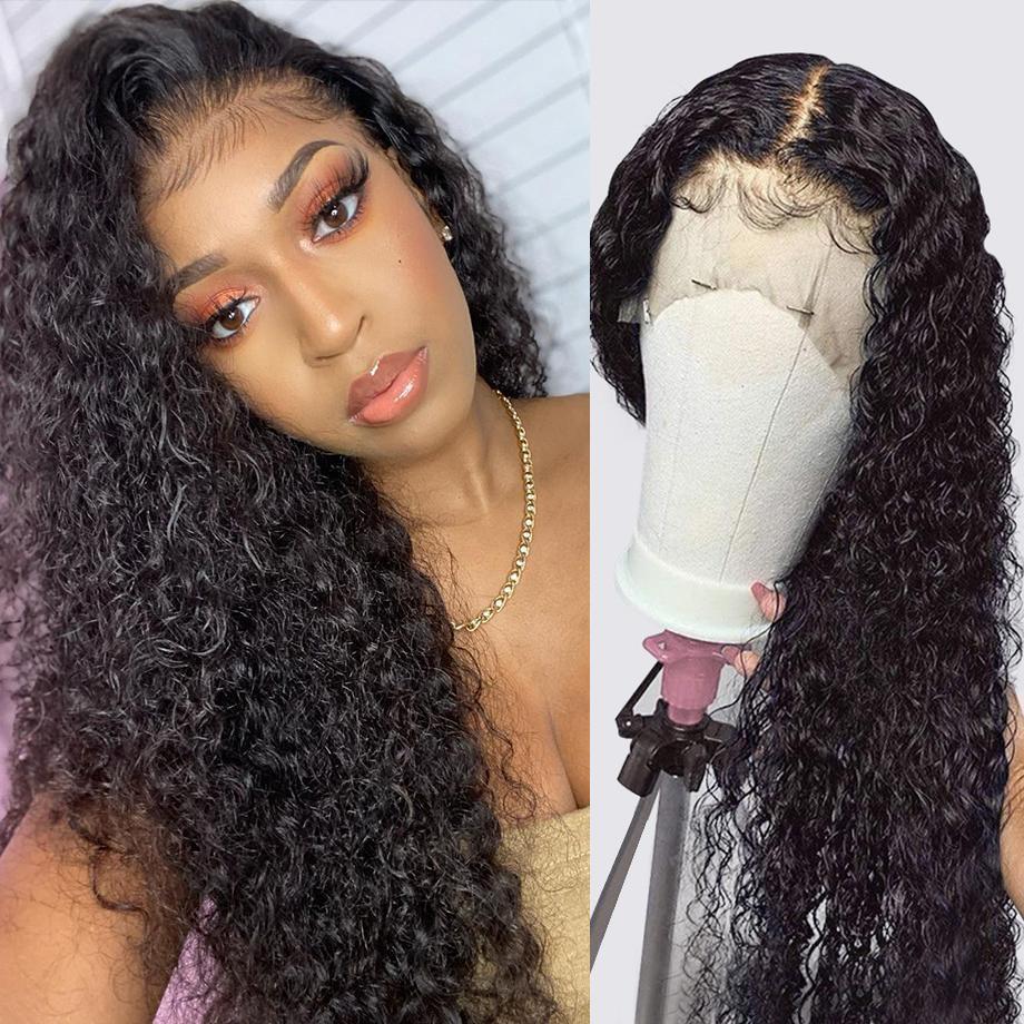 13X4 Full Frontal Lace Front Wigs Water Wave Wig Human Hair Wigs [13X4FWW]