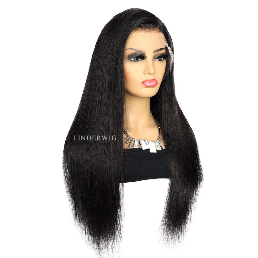 Melt Skin 13x4 HD Lace Front Wig Virgin Hair straight Human Hair Wigs [13X4FSSHD]