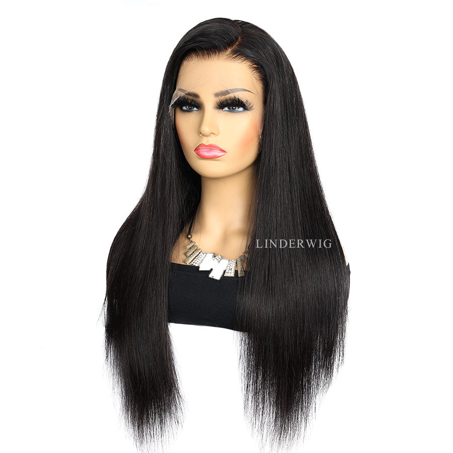 Melt Skin 13x4 HD Lace Front Wig Virgin Hair straight Human Hair Wigs [13X4FSSHD]